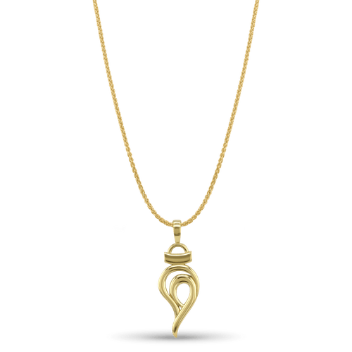 Petit Port Smaller Pendant Catherine Best Dev 9ct Yellow Gold Pendant on a 18 chain