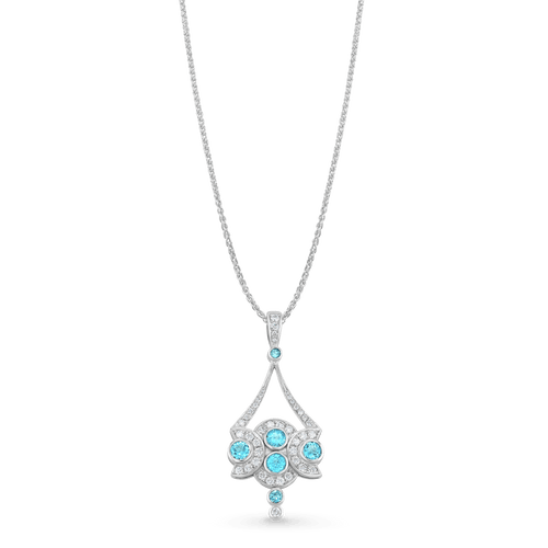 Lucena Pendant Catherine Best Dev Pendant on a 18 chain