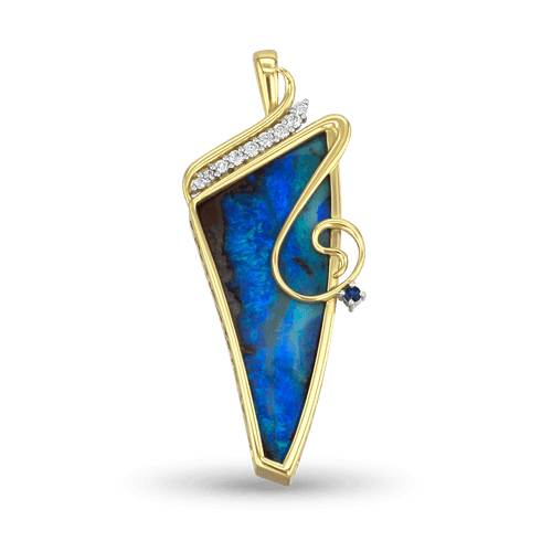 Blue Lake Pendant Catherine Best Dev Pendant