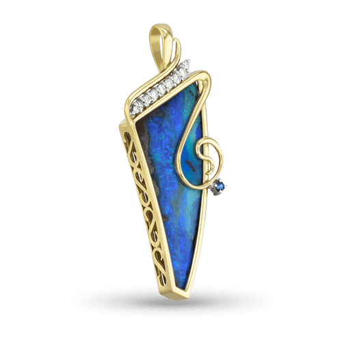 Blue Lake Pendant Catherine Best Dev