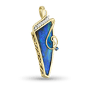 Blue Lake Pendant Catherine Best Dev