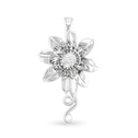 Clematis Empress Pendant Catherine Best Dev Silver Pendant