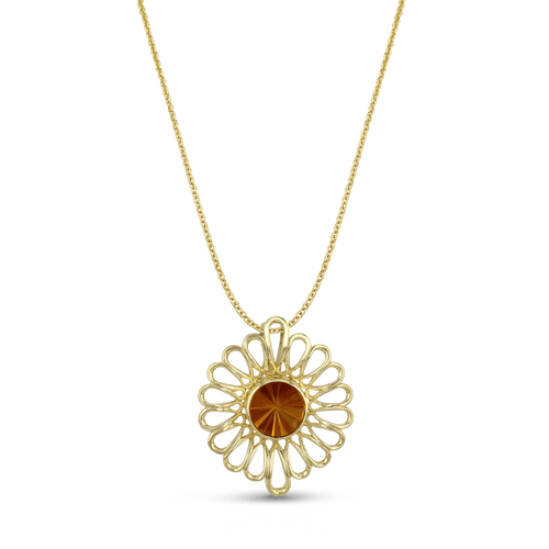 Sunshine Pendant Catherine Best Dev Pendant on a 18 chain