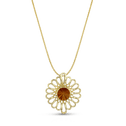 Sunshine Pendant Catherine Best Dev Pendant on a 18 chain