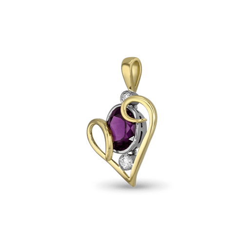 Open Heart Pendant Catherine Best Dev