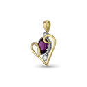Open Heart Pendant Catherine Best Dev