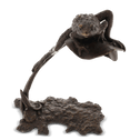 Jersey Crapaud Toad Bronze Sculpture Catherine Best Dev
