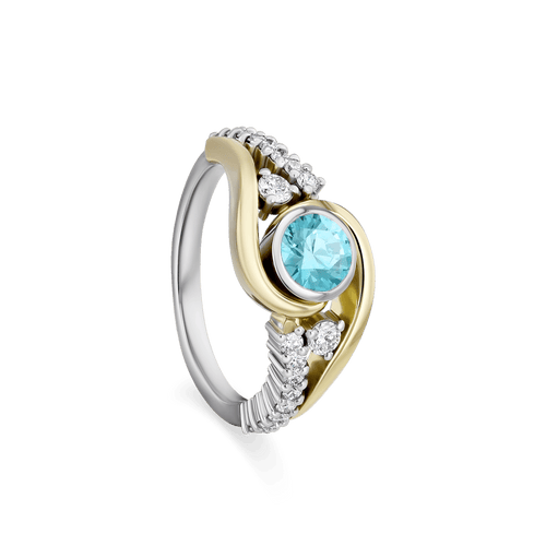 Tuscany Ring Catherine Best Paraiba Tourmaline