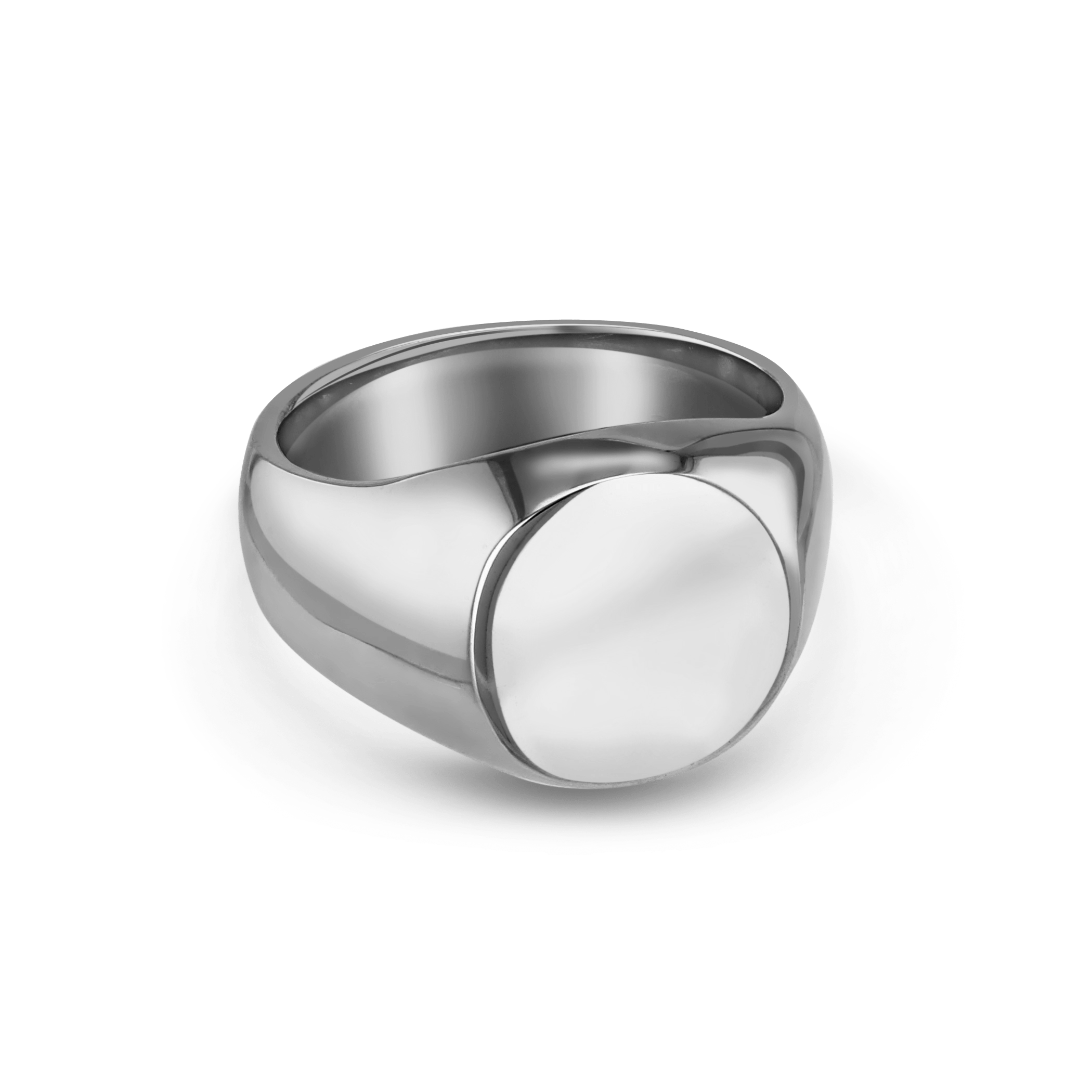 The Gentleman's Grand Signet Ring in Silver or Gold Catherine Best Dev 9ct Yellow Gold