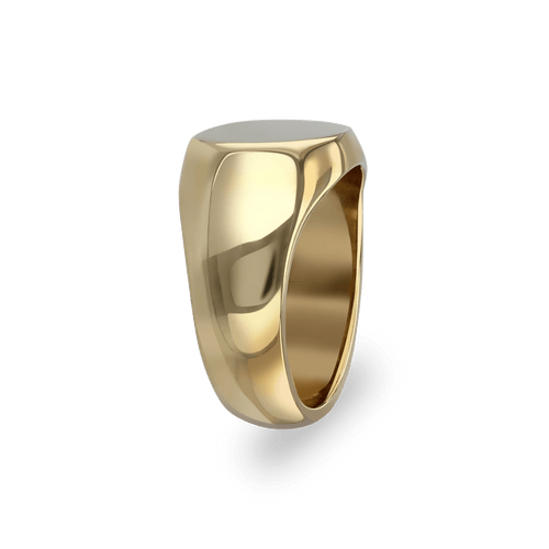The Gentleman's Grand Signet Ring in Silver or Gold Catherine Best Dev
