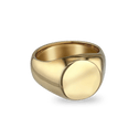 The Gentleman's Grand Signet Ring in Silver or Gold Catherine Best Dev 9ct Yellow Gold