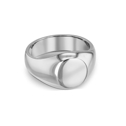 The Gentleman's Signet Ring in Silver or Gold Catherine Best Dev Silver