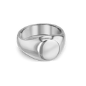 The Gentleman's Signet Ring in Silver or Gold Catherine Best Dev Silver