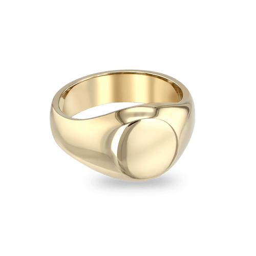 The Gentleman's Signet Ring in Silver or Gold Catherine Best Dev 9ct Yellow Gold