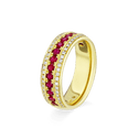 Eternal Ring Catherine Best Dev 18ct Yellow Gold Ruby