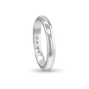The CB Ladies Court Shaped Wedding Ring Catherine Best Dev Platinum 3mm