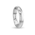 The CB Ladies Court Shaped Wedding Ring Catherine Best Dev Platinum 4mm