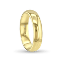 The CB Gentlemans Court Shaped Wedding Ring Catherine Best Dev 18ct Yellow Gold 5mm