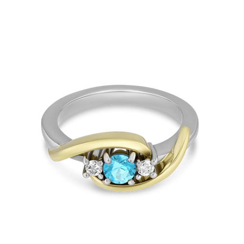 St Lucia Ring Catherine Best Dev Paraiba Tourmaline