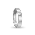 The CB Gentlemans Flat Court Shaped Wedding Ring Catherine Best Dev Platinum 4mm