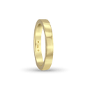 The CB Ladies Flat Court Shaped Wedding Ring Catherine Best Dev 18ct Yellow Gold 3mm