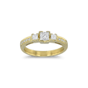 Perfection - Diamond Ring Catherine Best Dev 18ct Yellow Gold 0.57ct