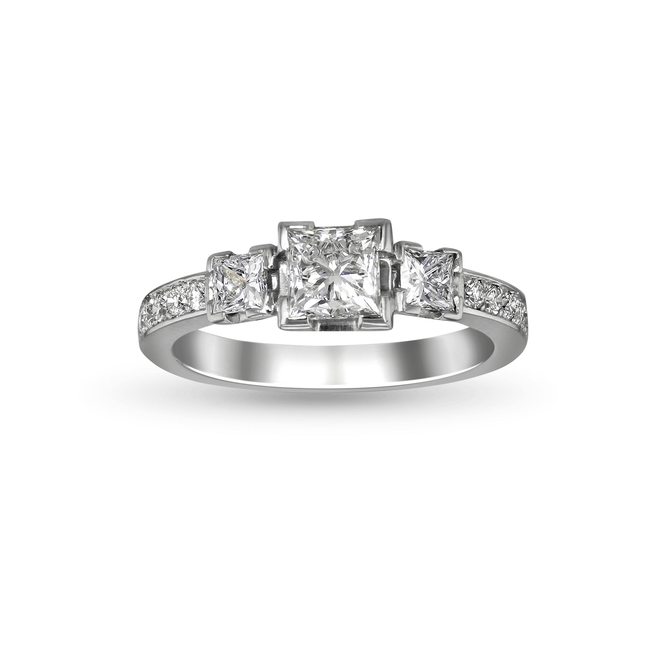 Perfection - Diamond Ring Catherine Best Dev Platinum 0.77ct