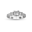Perfection - Diamond Ring Catherine Best Dev Platinum 0.77ct