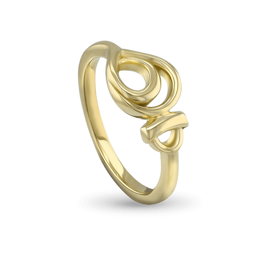 Petit Port Ring Catherine Best Dev 9ct Yellow Gold