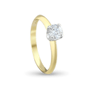 Juno Ring Catherine Best Dev 4 Claw 18ct Yellow Gold and Platinum 0.50ct G Vs1