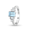 Sea of Love Ring Catherine Best Dev Aquamarine