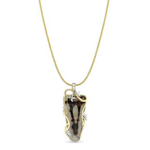 Mirage Pendant Catherine Best Dev Pendant on a 18 chain
