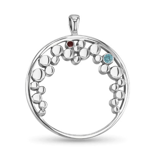 Bubbles Pendant - Silver Catherine Best