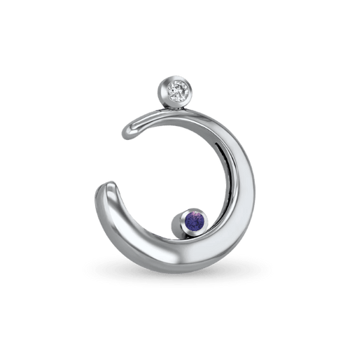 Cradle of Love Pendant - Silver - With Chain Catherine Best