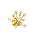 Starburst Diamond Brooch Pin Catherine Best Dev Smaller 18ct Yellow Gold Diamond