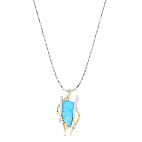 Walking on Air Pendant Catherine Best Dev Pendant on a 18 chain