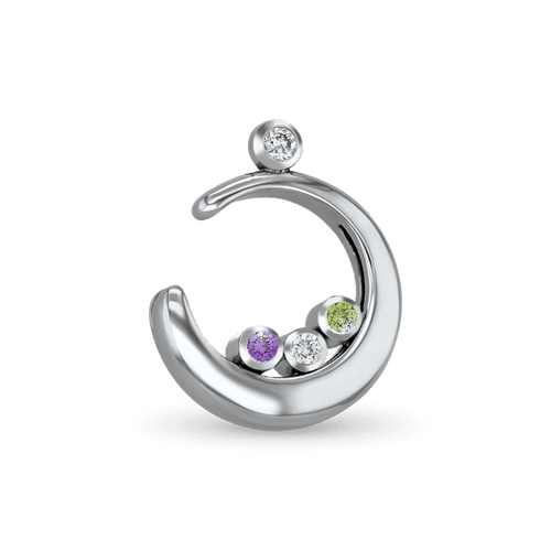 Cradle of Love Pendant - Platinum - With Chain Catherine Best