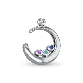 Cradle of Love Pendant - Silver - With Chain Catherine Best