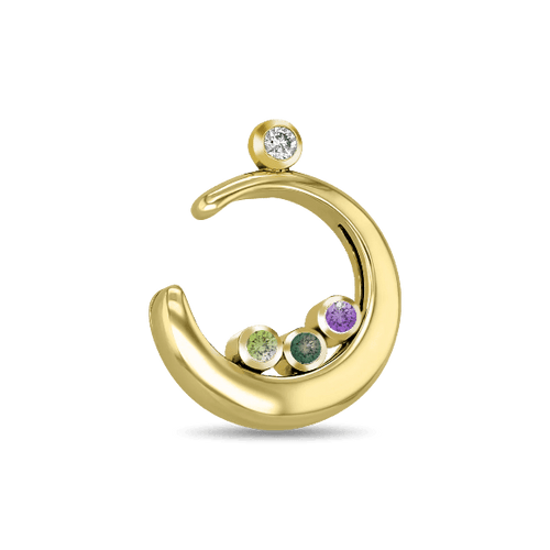 Cradle of Love Pendant - 9ct Yellow Gold - Without Chain Catherine Best