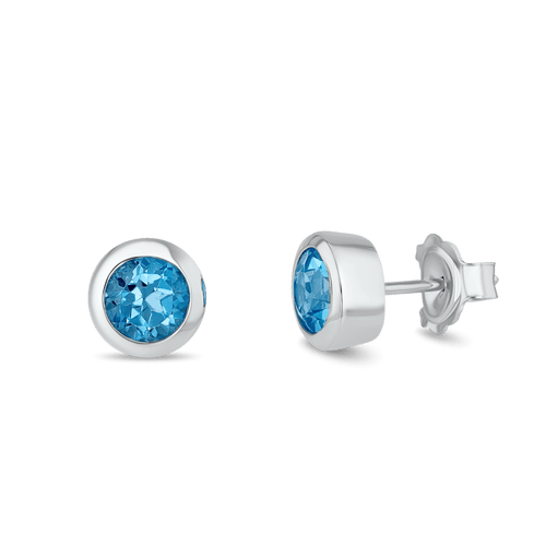 Just Because I... Earrings Catherine Best Dev Blue Topaz Silver