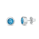 Just Because I... Earrings Catherine Best Dev Blue Topaz Silver