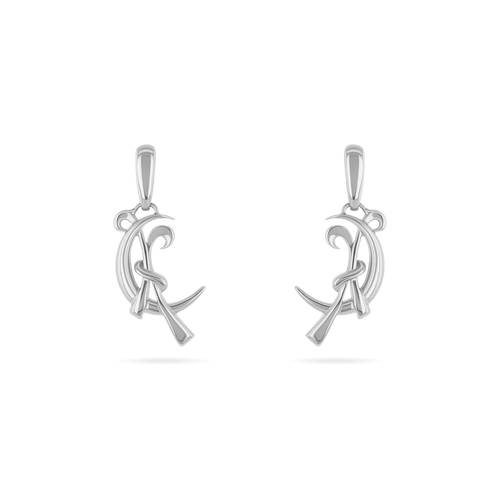 Pisces Moon-sign Earrings Catherine Best Dev Silver Drop