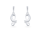 Leo Moon-sign Earrings Catherine Best Dev Silver Drop