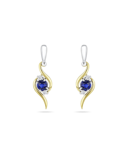 St Lucia Earrings Catherine Best Sapphire