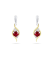 St Lucia Earrings Catherine Best Ruby