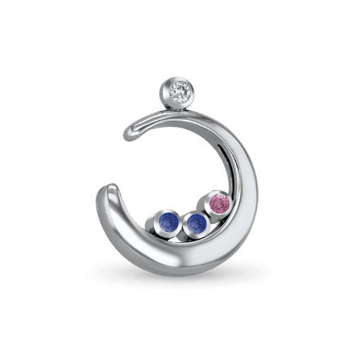 Cradle of Love Pendant - Silver - With Chain Catherine Best