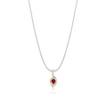 St Lucia Pendant Catherine Best Pendant on a 18