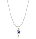 St Lucia Pendant Catherine Best Pendant on a 18