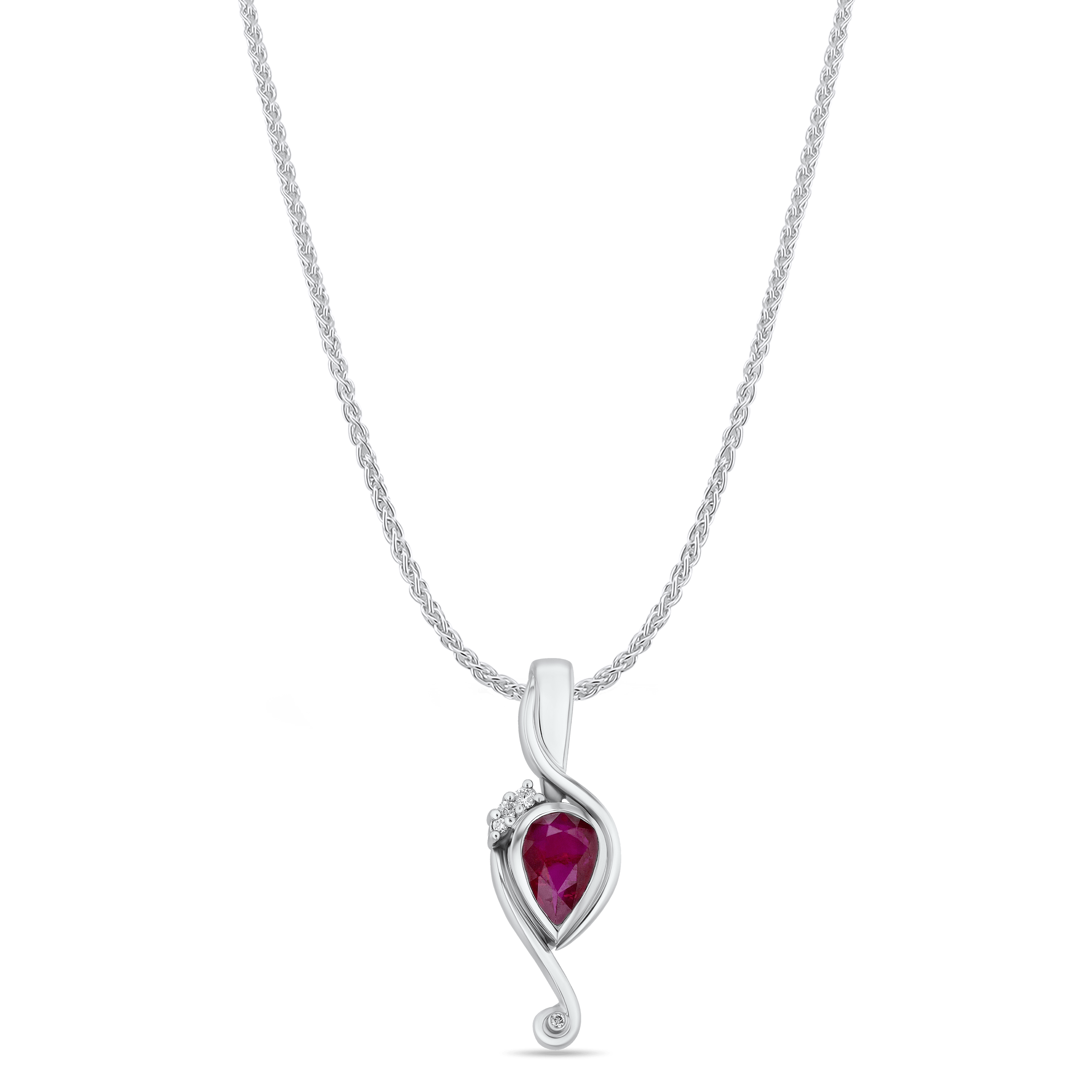 Ruby Red Pendant Catherine Best