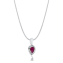 Ruby Red Pendant Catherine Best